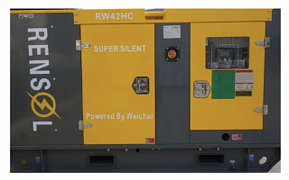 Дизельный генератор Rensol RW66HC в кожухе ДизельЭнергоРесурс